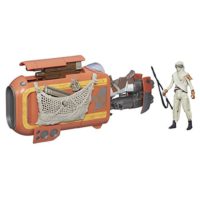 Star Wars The Force Awakens Rey’s Speeder & Rey Action Figure