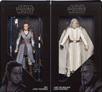 Star Wars Black Series SDCC Luke and Rey 2 Pack NON MINT