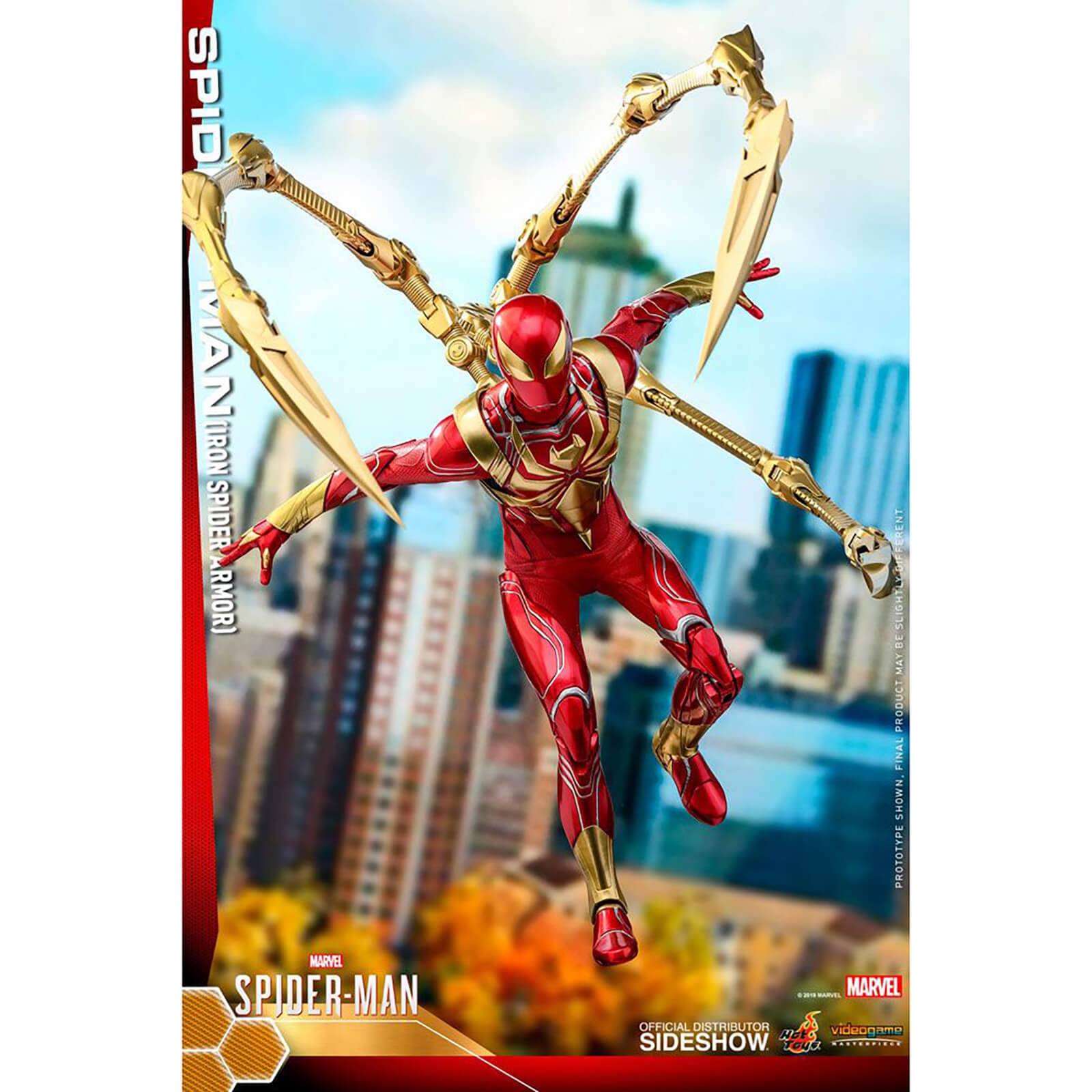 1/6th Scale Collectible Figure for sale online Iron Spider Armor Hot Toys Marvel’s Spider-Man Spider-Man 