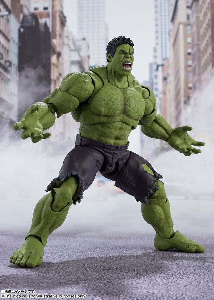 Avengers S.H. Figuarts Action Figure Hulk Avengers Assemble Edition Kapow Toys