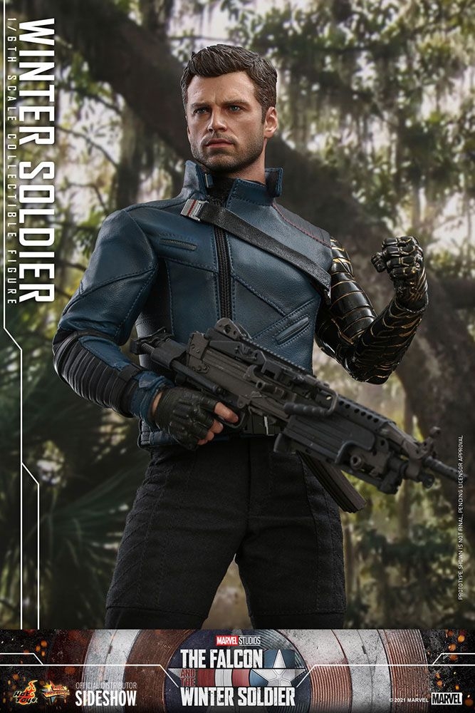 Hot Toys The Falcon and the Winter Soldier Bucky Barnes 1/6th Scale Figure Kapow Toys