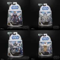 Star Wars The Clone Wars Wave 1 Set of 4 – Anakin, Obi, Echo and Hawk