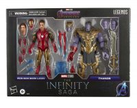 Marvel Legends Infinity Saga Iron Man Vs Thanos 2 Pack ( I Am Iron Man ) Non Mint Boxes