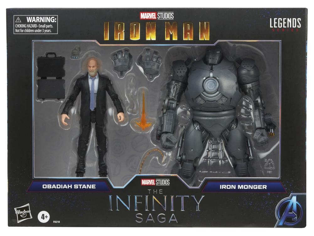Marvel Legends – Obadiah Stane & Iron Monger – Hasbro – The Infinity Saga – Neuf 2019