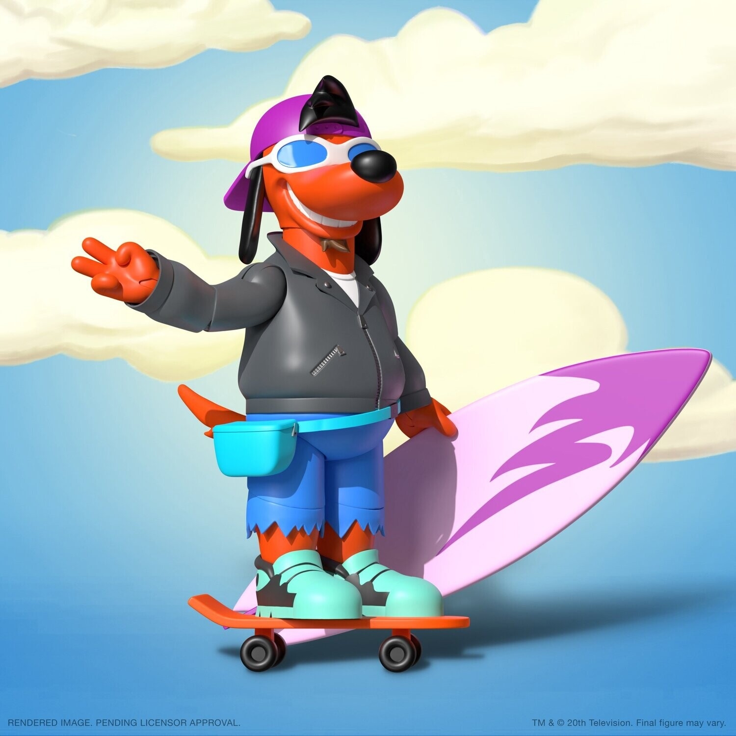 Super 7 The Simpsons ULTIMATES! Poochie Action Figure Brand New In