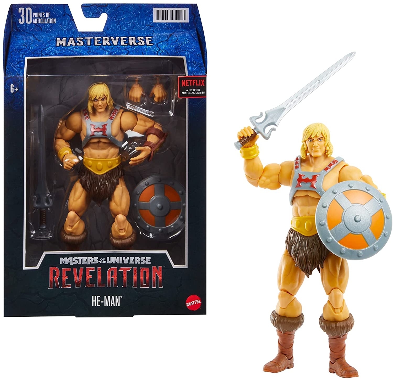 Masters Of The Universe Revelation HeMan Action Figure Kapow Toys