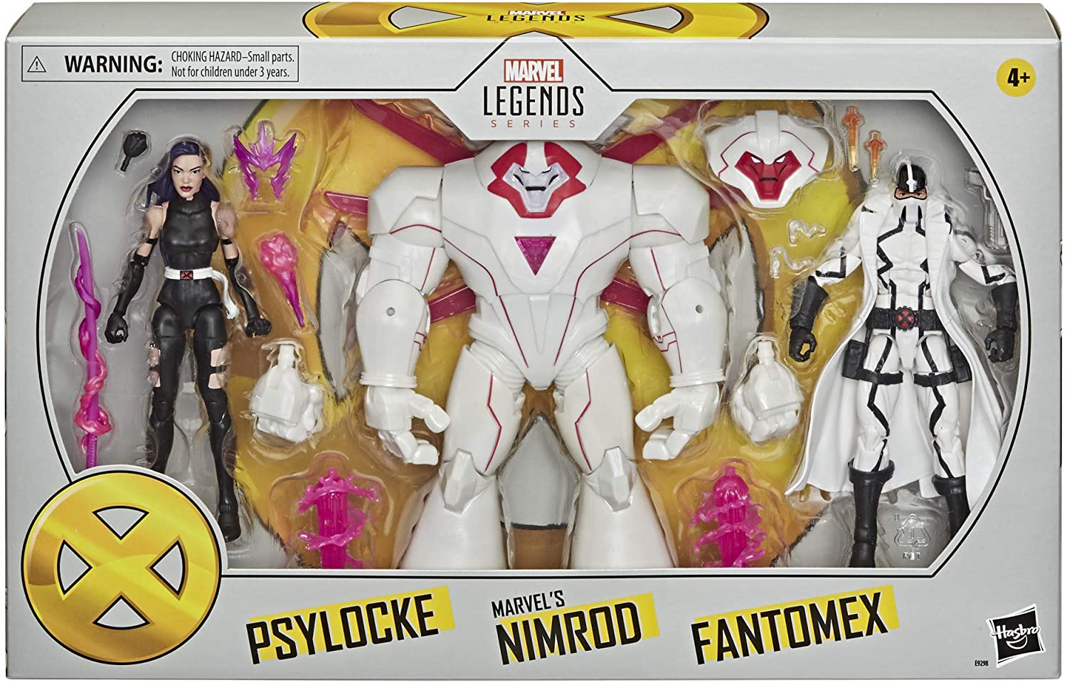 Marvel Legends X-Men 3 Pack – Nimrod – Psylocke – Fantomex – Kapow