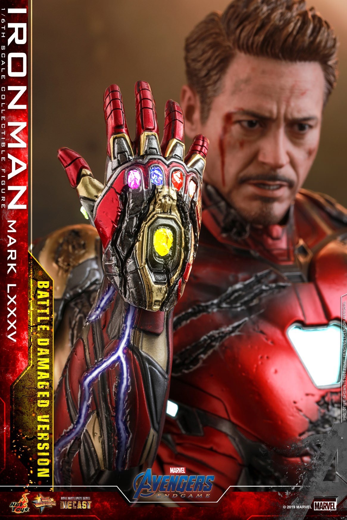 Hot Toys Avengers Endgame Battle Damaged Iron Man MMS543 D33 16 Scale  Figure – Kapow Toys