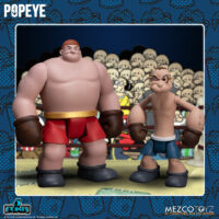 Mezco 5 Points Popeye and Oxheart Boxed Set
