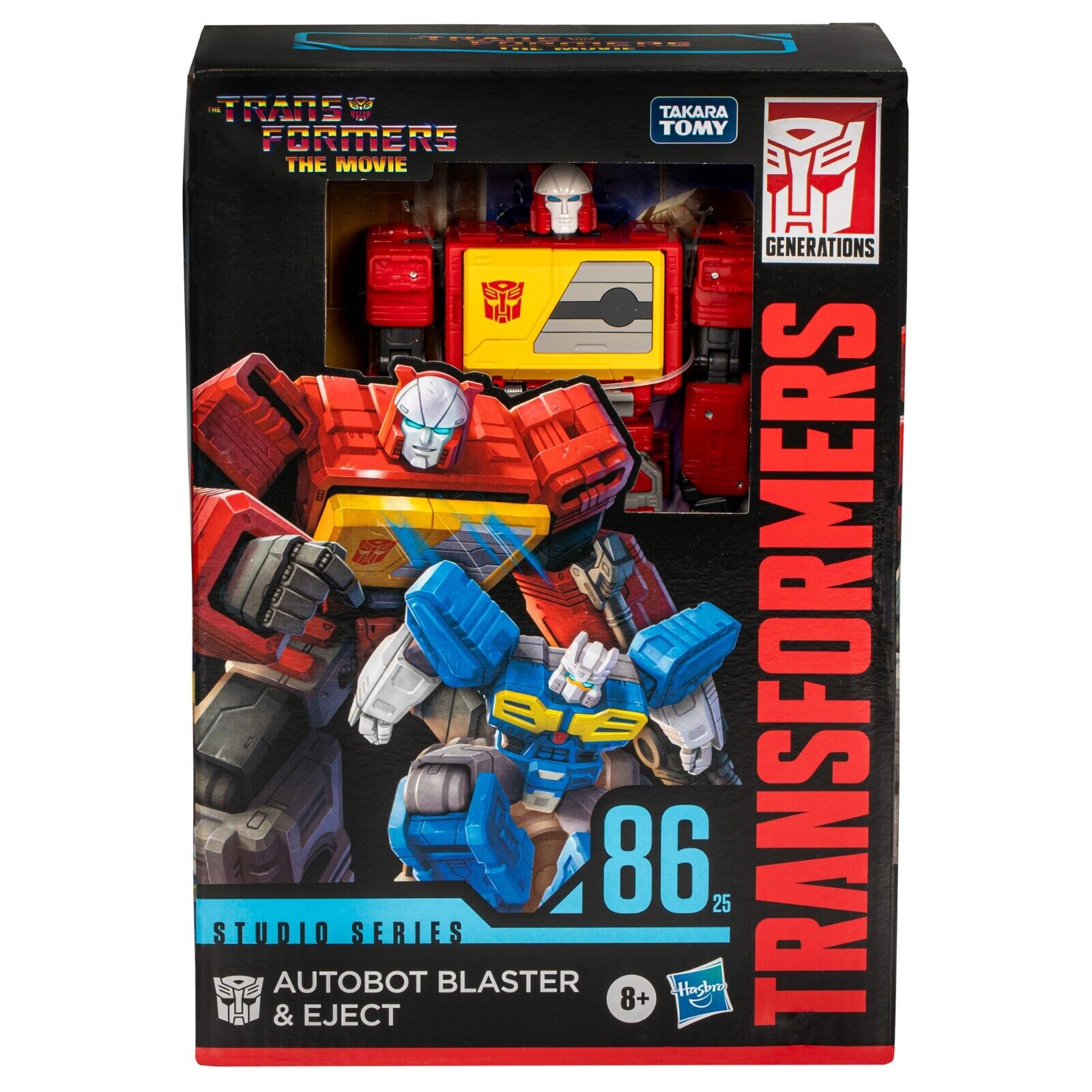Transformers Studio Series 86 Blaster and Eject – Kapow Toys