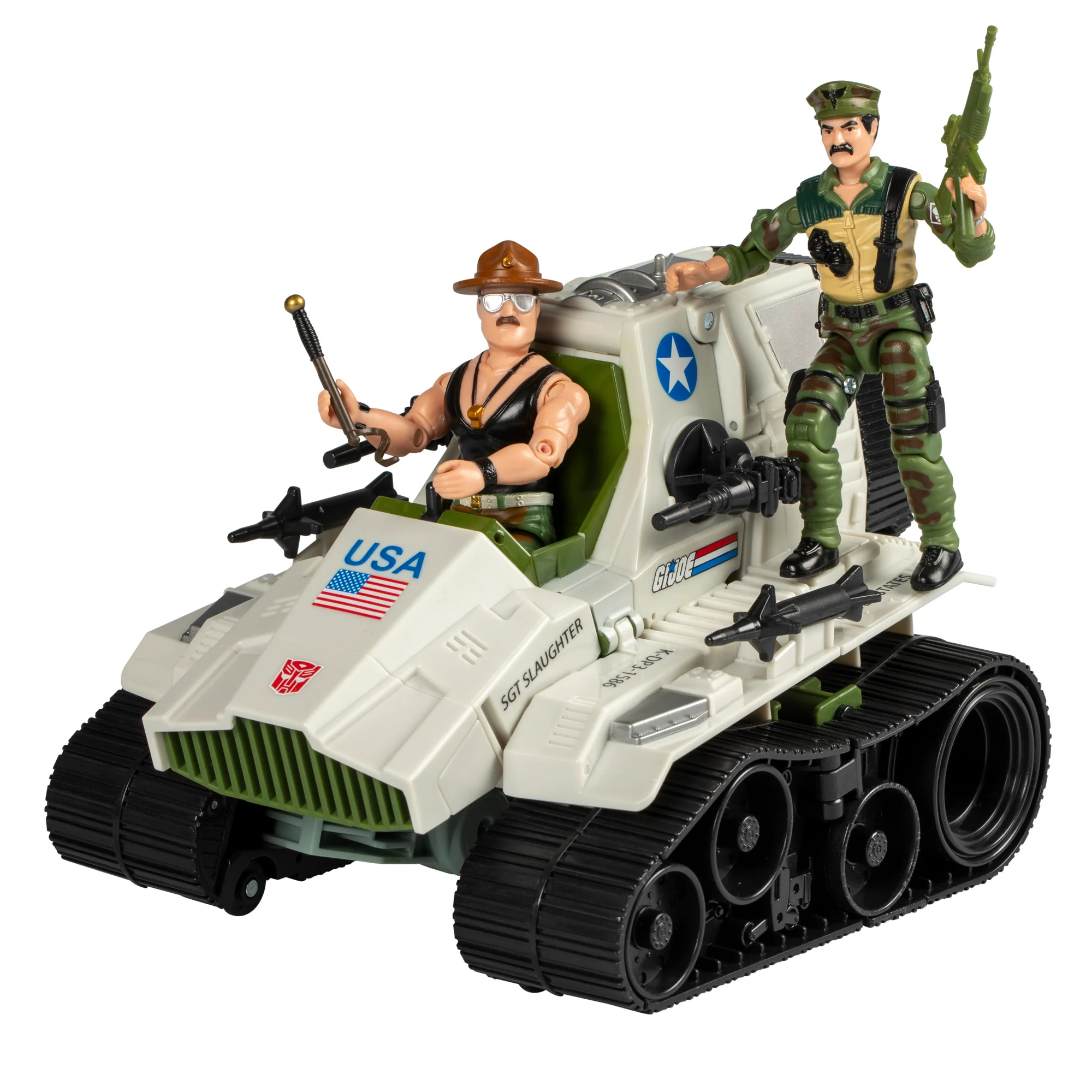 transformers spielzeug panzer Transformers X G.I.Joe Kup ( Triple T ) With Sgt Slaughter and