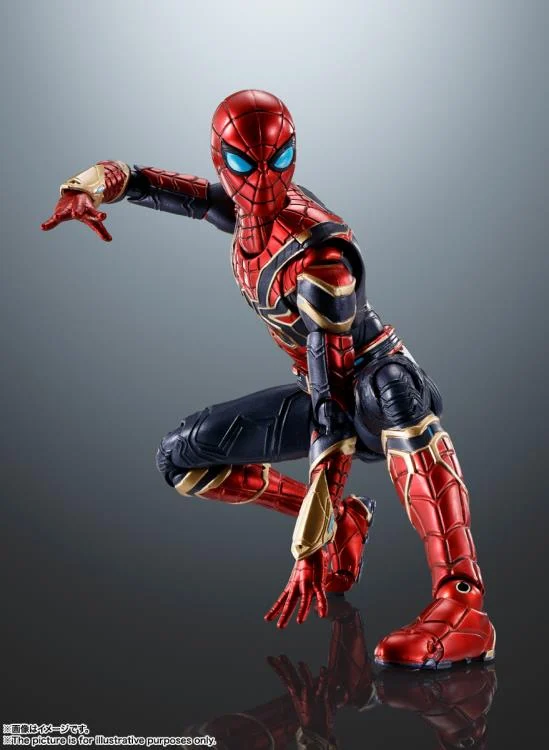 Spider Man No Way Home S.H.Figuarts Iron Spider Action Figure Reissue Kapow Toys