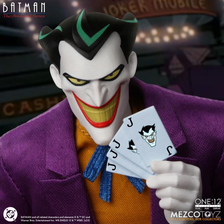 Mezco One:12 Collective Batman The Animated Series Joker Action