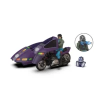 The Loyal Subjects M.A.S.K. Wave 2 Stealth Submarine Cycle & Sly Rax ( Piranha )