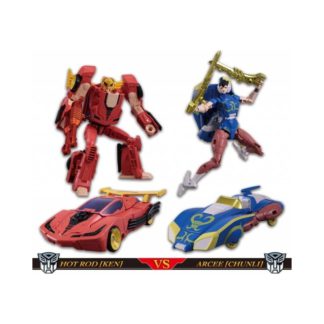 Transformers Street Fighter II Crossovers Ken Vs Chun-li-0