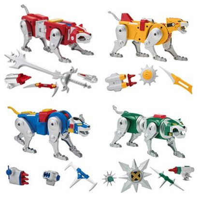 Playmates Classic Voltron 84 Set Of 5-15840