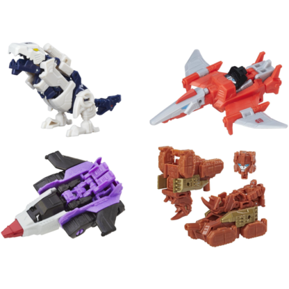 Transformers Titans Return Titan Master Ramhorn, Ptero, Apeface & Overboard Set-0