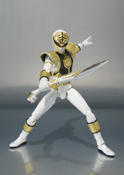 Bandai S.H. Figuarts White Ranger Power Rangers Action Figure-17029
