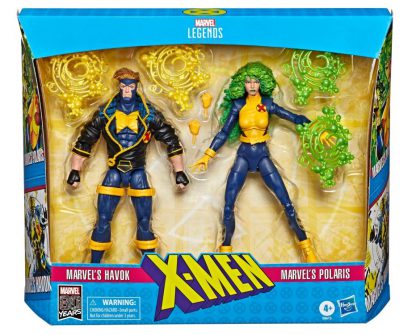 Marvel Legends 80th Anniversary X-Factor Havok & Polaris 2 Pack -21709