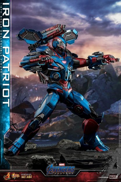 Hot Toys Avengers Endgame Iron Patriot MMS547 D34 1/6th Scale Figure -21804