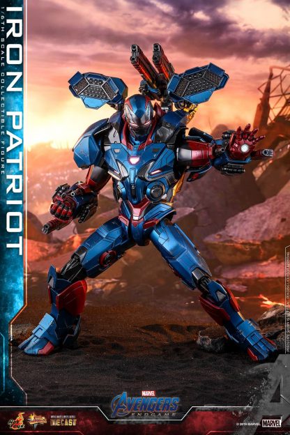 Hot Toys Avengers Endgame Iron Patriot MMS547 D34 1/6th Scale Figure -21802