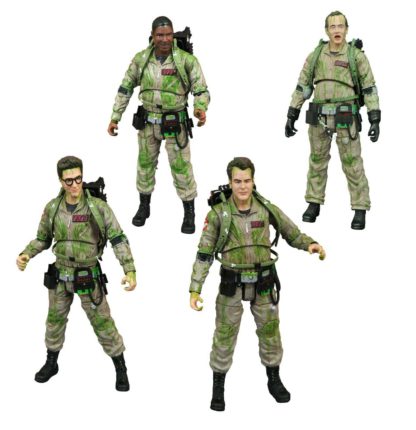 Diamond Select SDCC Exclusive Slimed Ghostbusters 4 Pack Limited to 1984 Pieces-0