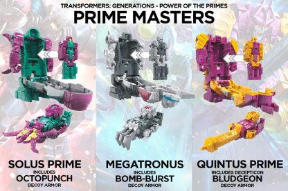 Transformers Power Of The Primes Prime Masters Wave 3 Set of 3-22097