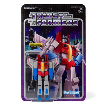 Transformers ReAction Starscream Action Figure-0