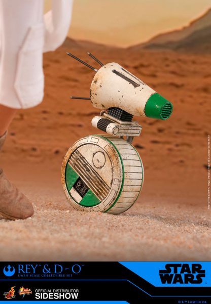 Hot Toys Rise Of Skywalker Rey & D-0 Star Wars Action Figure-22631