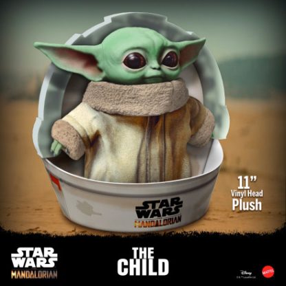 Star Wars The Mandalorian The Child ( Baby Yoda ) 11 Inch Plush -0