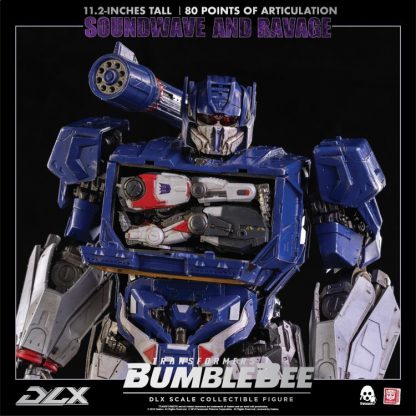 Threezero Transformers Deluxe Soundwave & Ravage Action Figures-22914