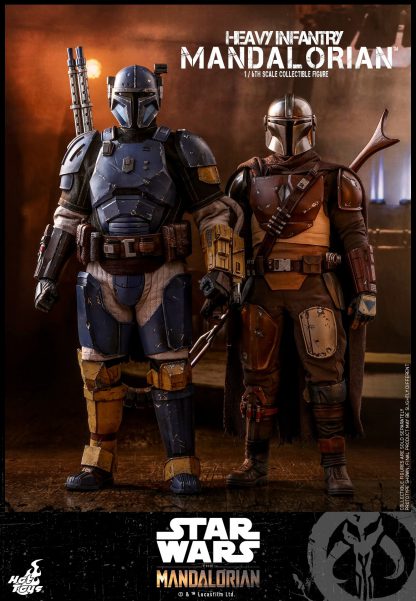 Hot Toys Heavy Mandalorian 1/6th Scale Action Figure TMS010-22807