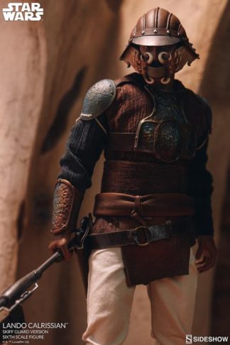 Sideshow Star Wars Lando Calrissian Skiff Disguise ROTJ 1/6 Scale Figure-0