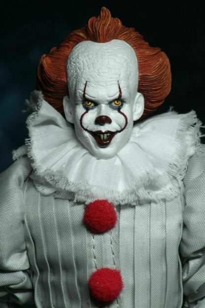 NECA Pennywise ( 2017 ) Retro Clothed Action Figure-0