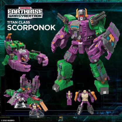Transformers War For Cybertron Earthrise Titan Scorponok -0