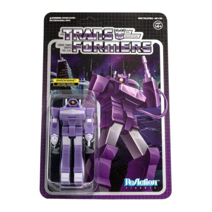 Transformers ReAction Shockwave Wave 2 Action Figure-0