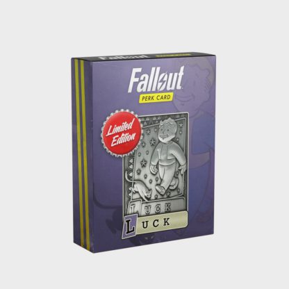 Fallout Limited Edition Perk Card - Luck 1/1 Replica-0