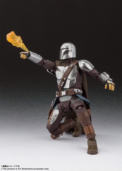 Star Wars S.H Figuarts The Mandalorian In Beskar Armour Action Figure-24689
