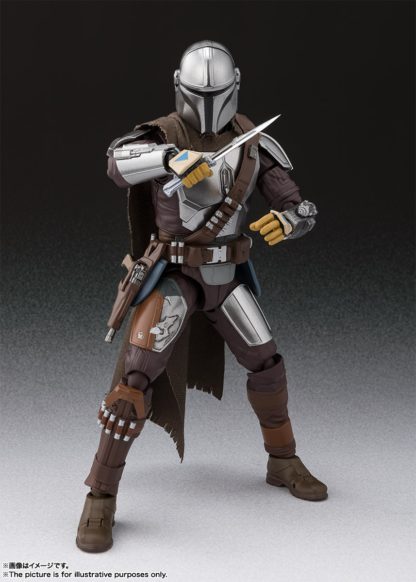 Star Wars S.H Figuarts The Mandalorian In Beskar Armour Action Figure-24697