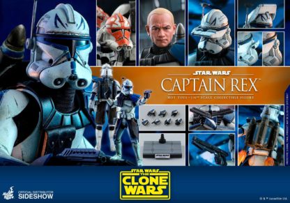 Hot Toys Star Wars Captain Rex 1/6 Scale Clone Wars Figure-25229