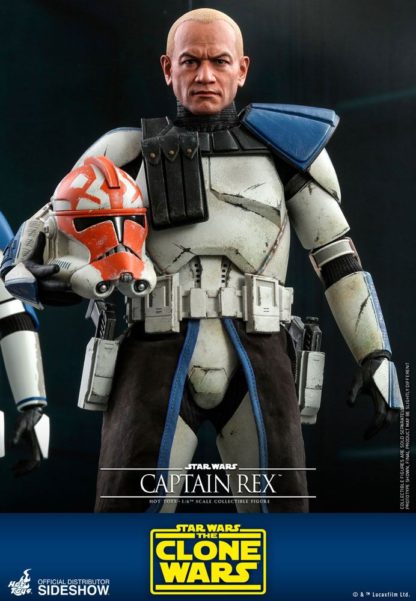 Hot Toys Star Wars Captain Rex 1/6 Scale Clone Wars Figure-0
