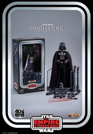 Hot Toys Star Wars Darth Vader 40th Anniversary Empire Strikes Back 1/6 Scale Figure-0