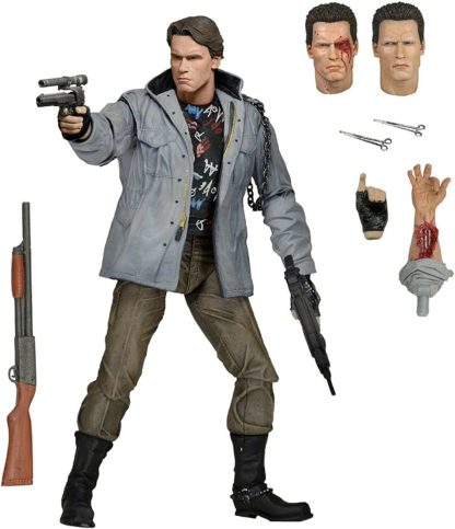 NECA Ultimate Tech Noir T-800 Terminator Action Figure-0