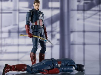 Avengers Endgame S.H.Figuarts Captain America ( Cap Vs Cap ) Action Figure