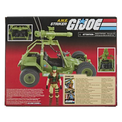 G.I. Joe Retro 3.75 Inch A.W.E Striker & Crankcase Vehicle