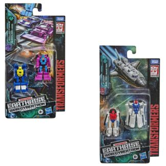 Transformers Earthrise Micromaster Wave 2 Race Track & Astro Patrol Set of 2 -0