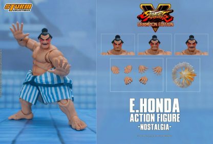 E.Honda Street Fighter V Champion Edition Storm Collectibles Action Figure