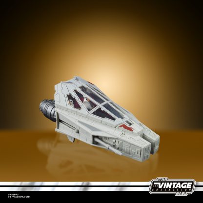 Star Wars Vintage Collection Galaxy's Edge Millennium Falcon Vehicle with Hondo and Chewie