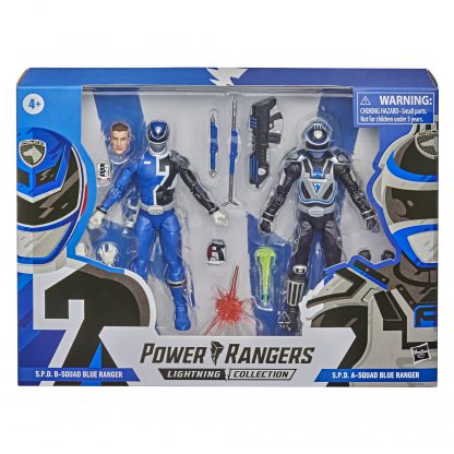 Power Rangers B Squad Blue Vs A Squad Blue