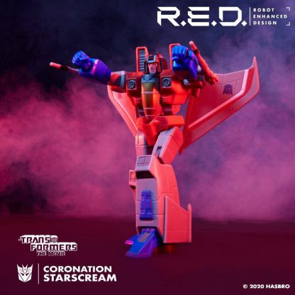 TRANSFORMERS R.E.D G1 ANIMATED STARSCREAM 6 INCH ACTION FIGURE